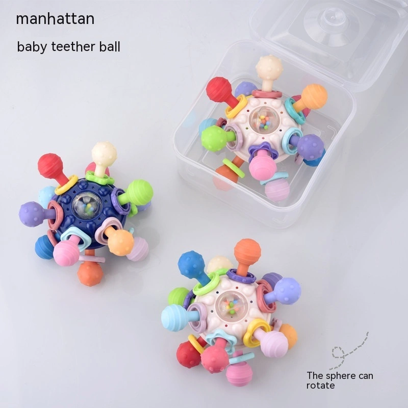 Baby Manhattan Finger Ball Rattle Toy