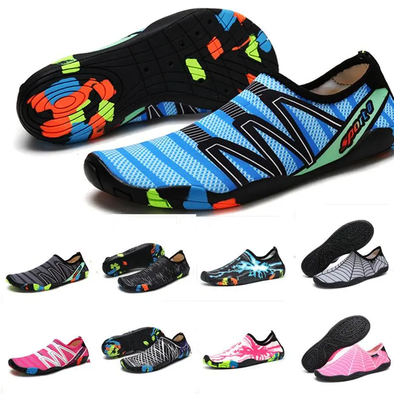 Beach Shoes for Men, Water Shoes, Swimming Shoes, Non-slip Upstream Shoes, Wading Shoes for Women, Snorkeling Shoes, Diving Shoes, Quick-drying Shoes, Rafting Shoes