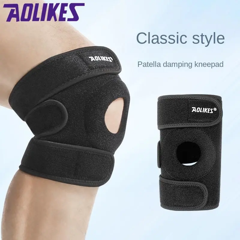 Sports Knee Brace, Mountaineering, Outdoor, Basketball, Football, Volleyball, Cycling, Hiking, Running, Workout Protective Breathable Knee Pad, Lightweight Knee Pad
