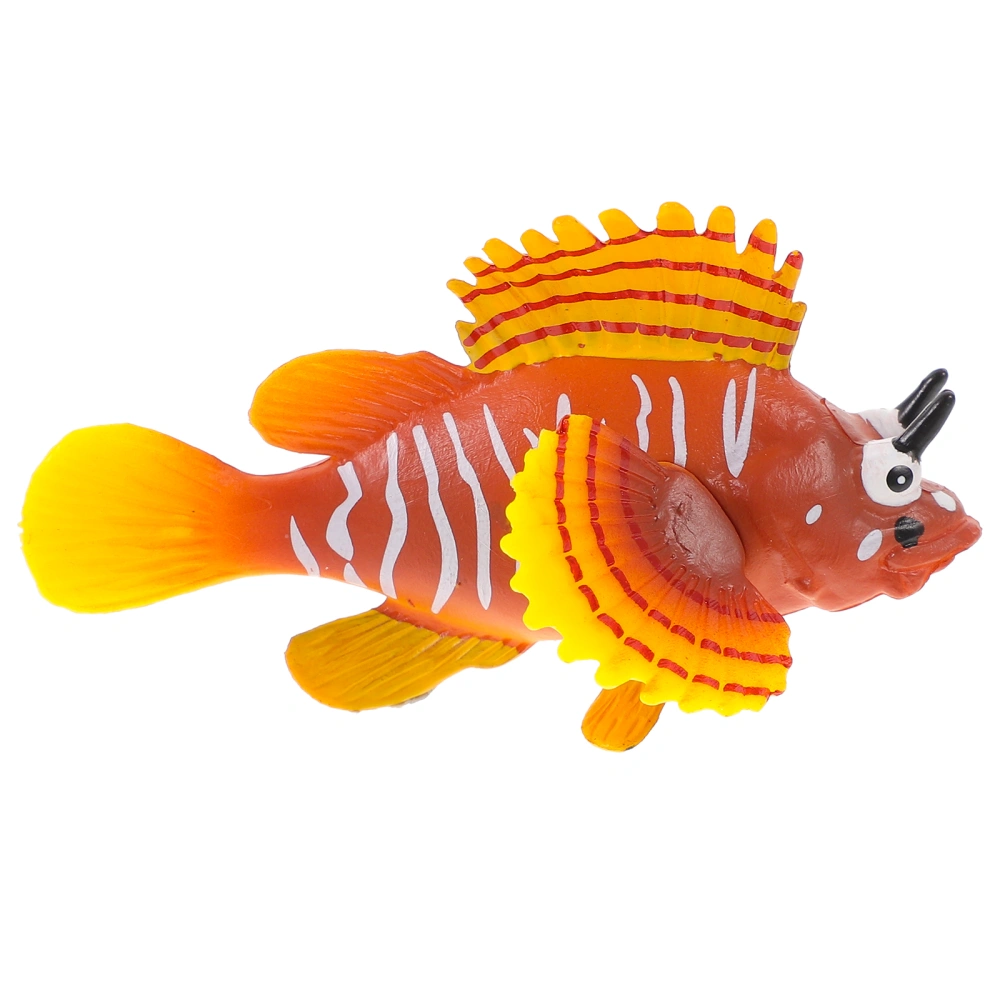 Simulation Fish Model Plastic Fish Figurine Simulation Animal Educational Model