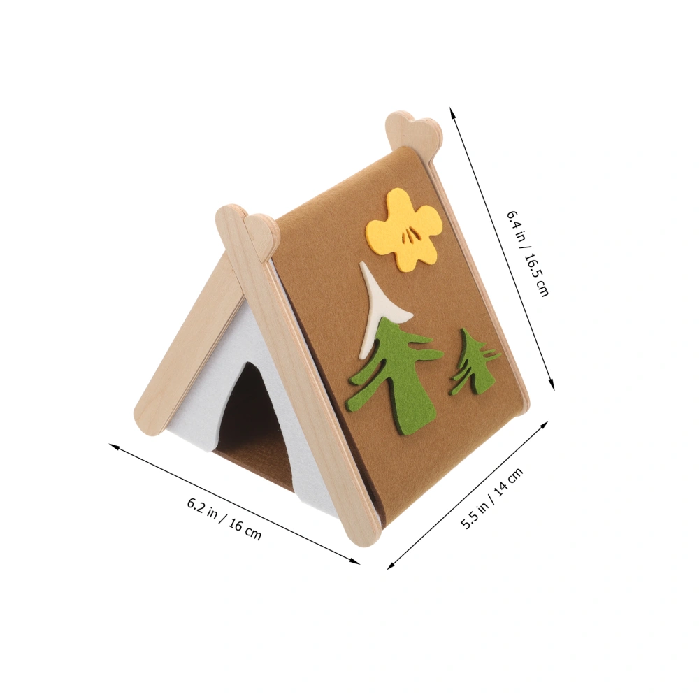 Hamster Winter Hideout Felt Hamster House Small Animal Sleeping House Hamster Supplies