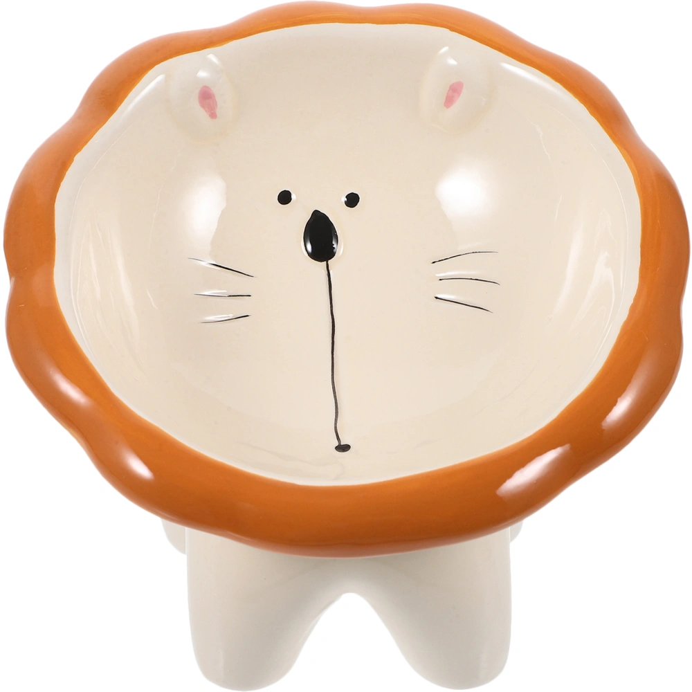 Cat Bowl Tilted Raised Cat Feeding Bowl Elevated Cat Food Water Bowl Food Container