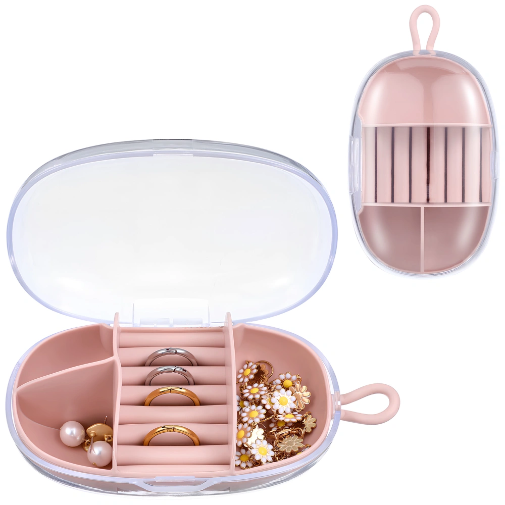 Travel Jewelry Box Portable Trinket Box Jewelry Organizer Case Small Jewelry Storage Case