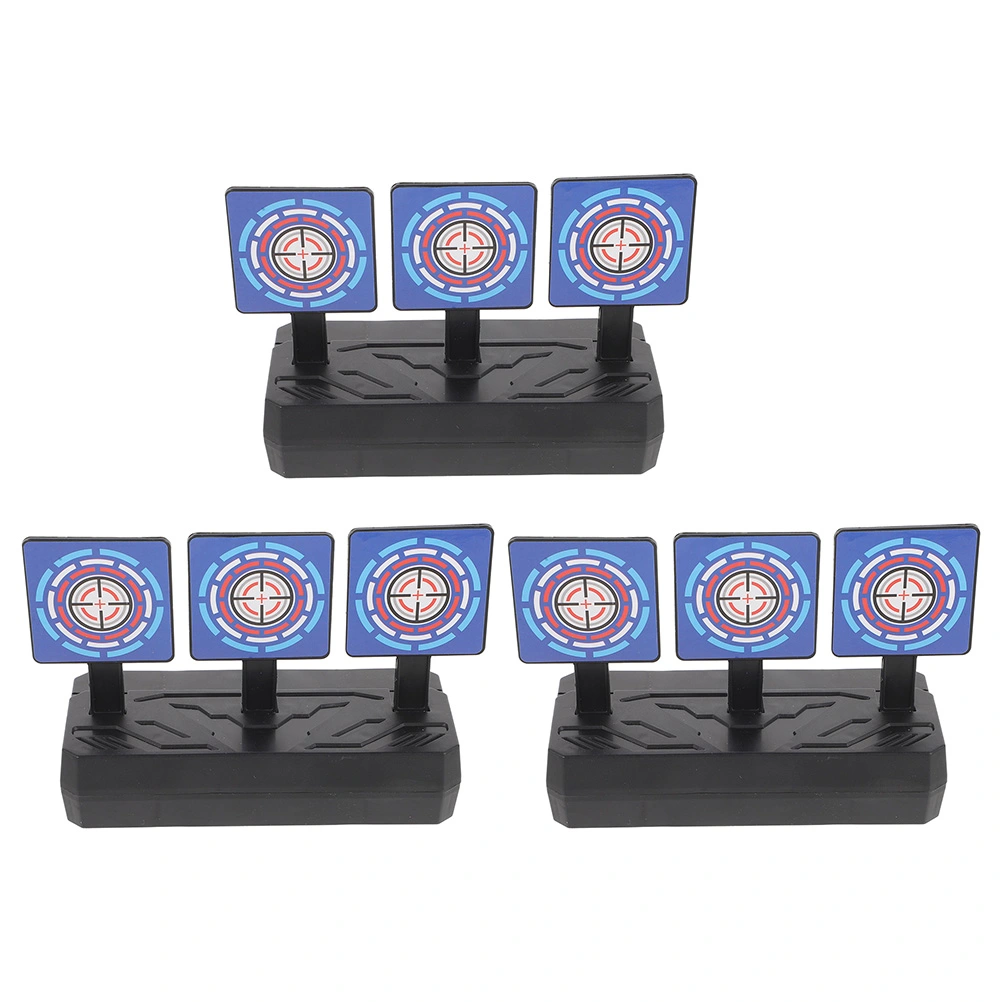 3Pcs Auto Resetting Target Training Use Target Competition Training Target Stands