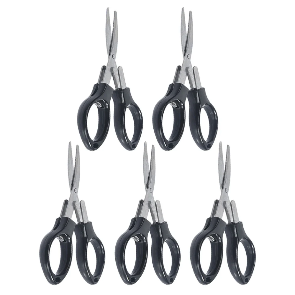 10pcs Multi-function Fishing Scissor Compact Fishing Scissor Portable Fishing Shear Fishing Equipment