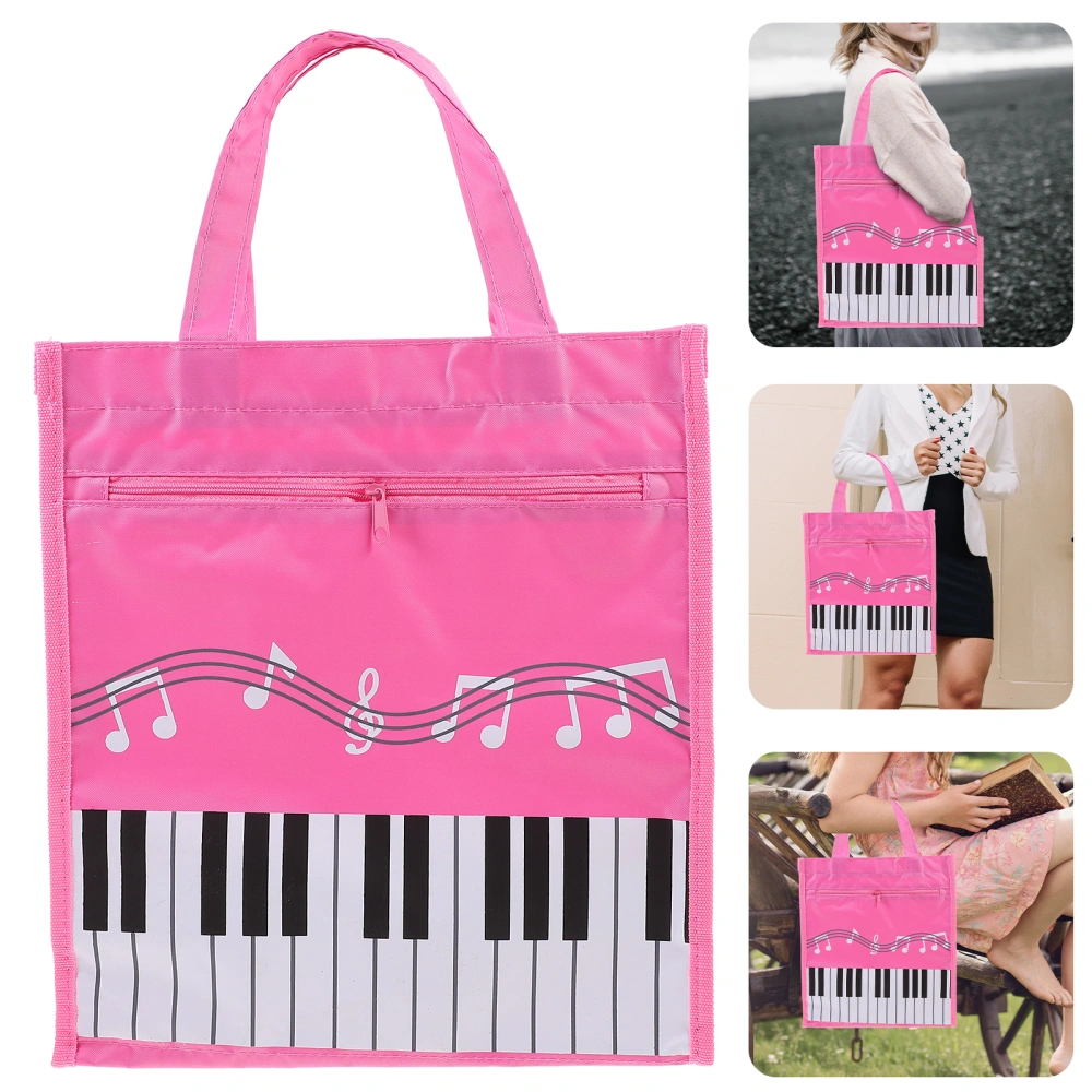 Music Score Holder Bag Portable Music Sheet Handbag Multipurpose Storage Bag