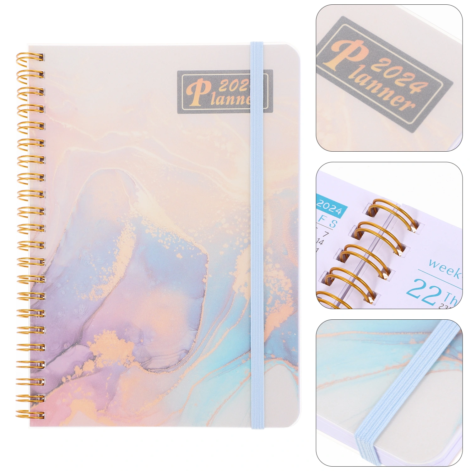 Household Planner Book Portable Academic Planner Binder Designed Planner Organizer