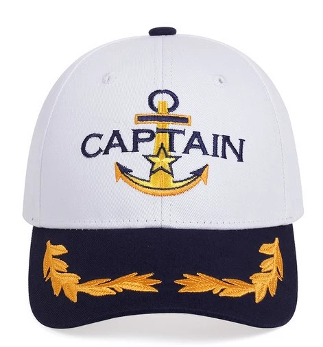 Captain Hat Theme Party Costume Accessory Lightweight Baseball Hat for Daily Wearing