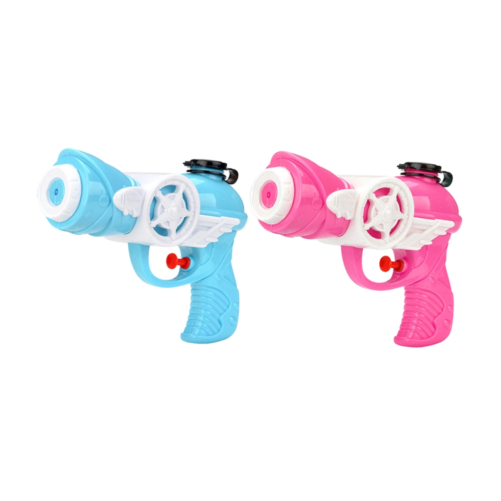 2Pcs Children's Beach Swimming Toy Water Sprayer PlayThing Funny Baby Playing Toy(Sky-Blue+Pink)