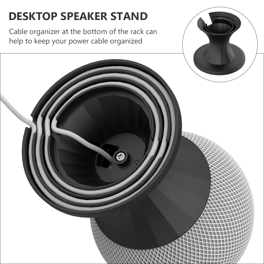 Tabletop Speaker Holder Compatible for HomePod mini Wire Management Bracket