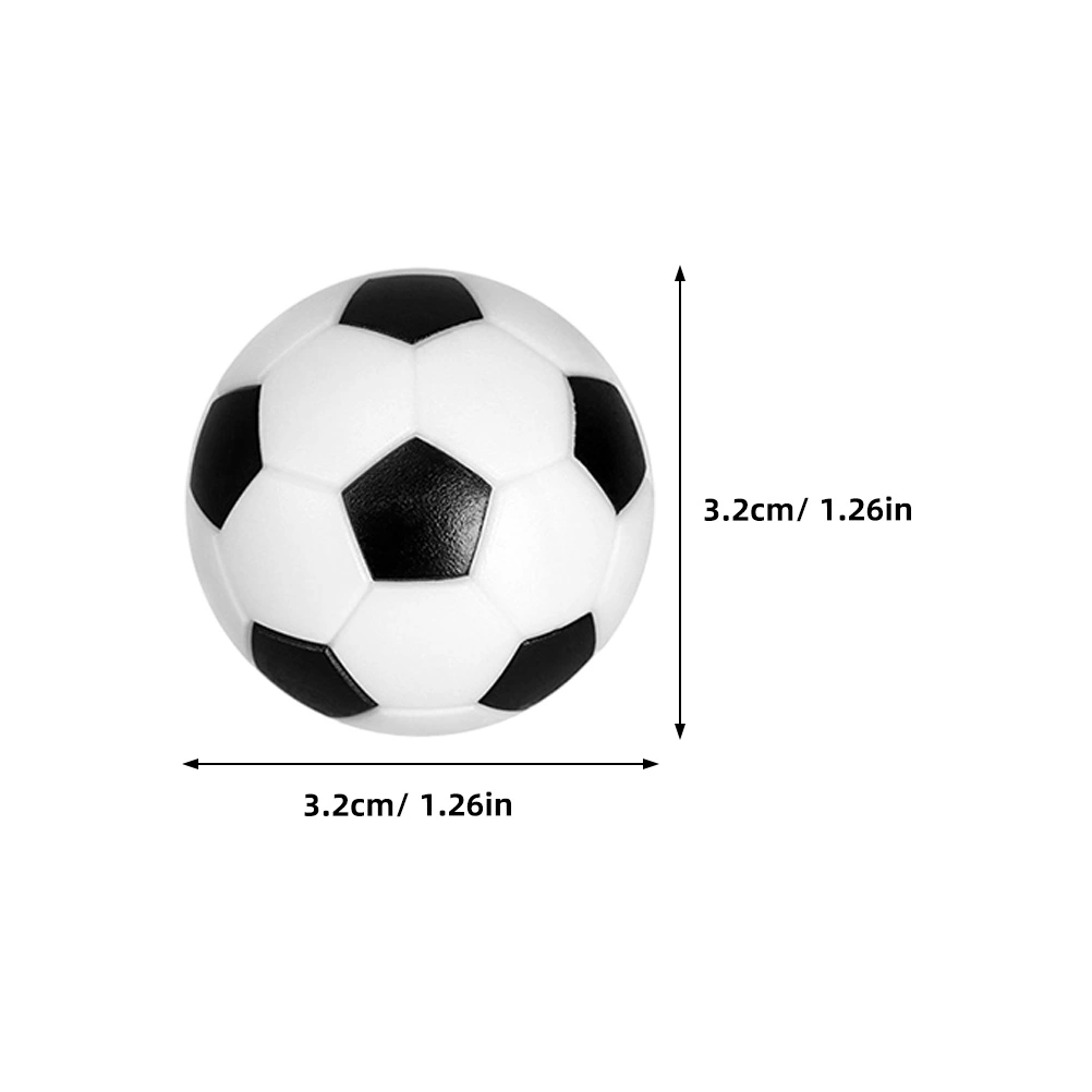 20Pcs Foosball Balls Tabletop Foosball Mini Table Soccer Balls Soccer Game Balls Tabletop Game Balls