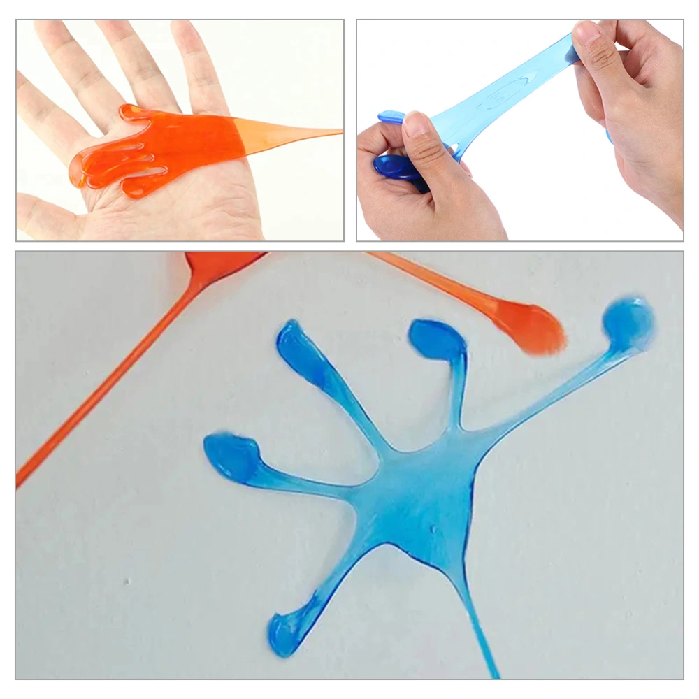 30pcs Sticky Hands Sticky Stretchy Toys Novelty Elastic Climb Wall Toys Party Favors for Kids