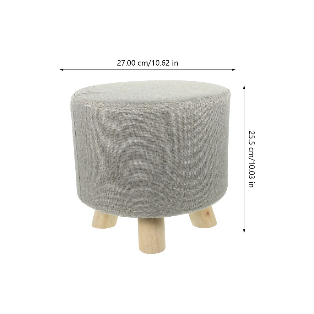  Small Footstool Wood Stool Sofa Tea Stool Change Shoes Stool Footrest Stepstool Stool