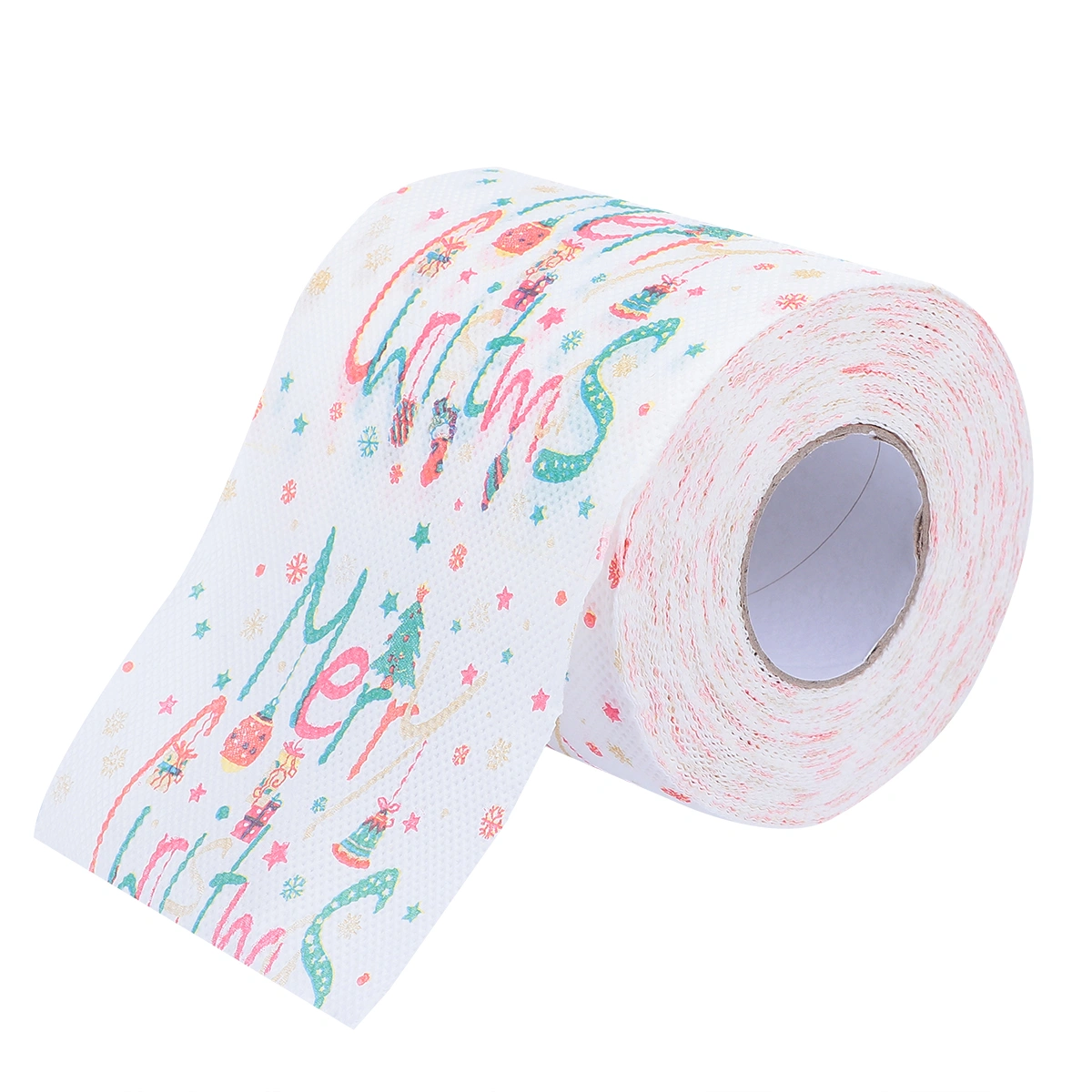 1 Roll Colorful Printed Toilet Paper Roll Tissue Fashion Home Roll Paper