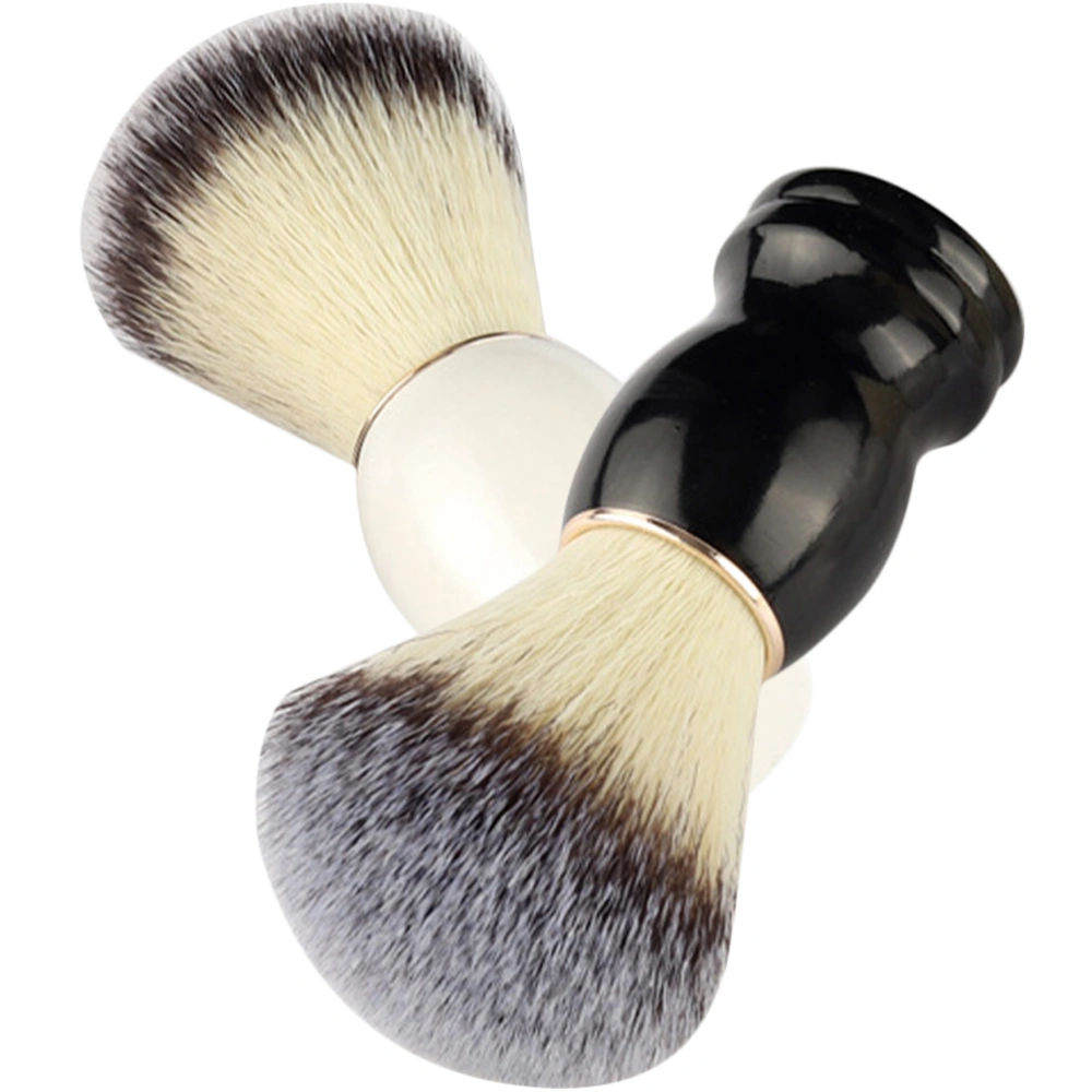 2Pcs Shaving Brushes Barber Grade Shaving Brushes Manual Shaving Brushes Beard Shaving Brushes