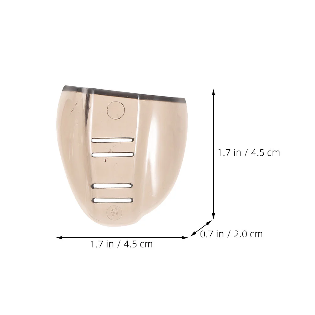 2 Pairs of Protection Glasses Side Shields Safe Clear Designed Side Shield for Glasses