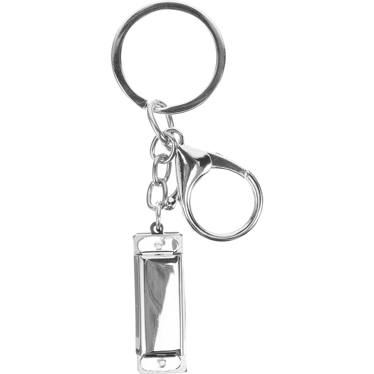 Vintage Hanging Harmonica Keychain Metal Mini Harmonica Keychain Purse Keychain Decor