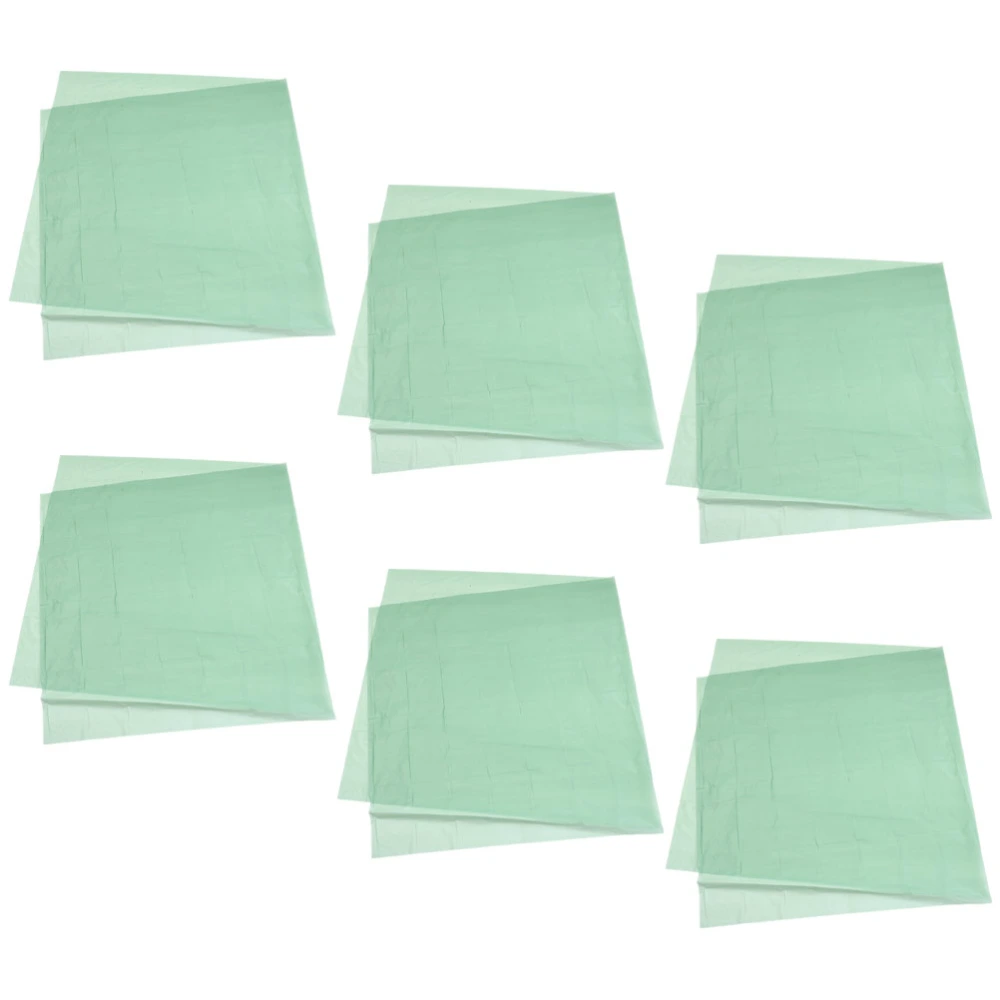 6pcs Tablecloths Rectangle Tables Tablecloths Table Covers for Birthday Bridal Wedding