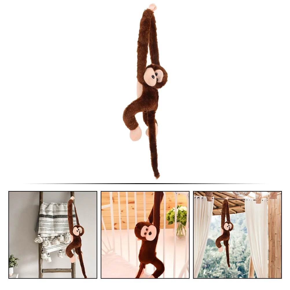 Hanging Monkey Toy Stuffed Animal Monkey Toy Hanging Plush Monkey Curtain Tie Back