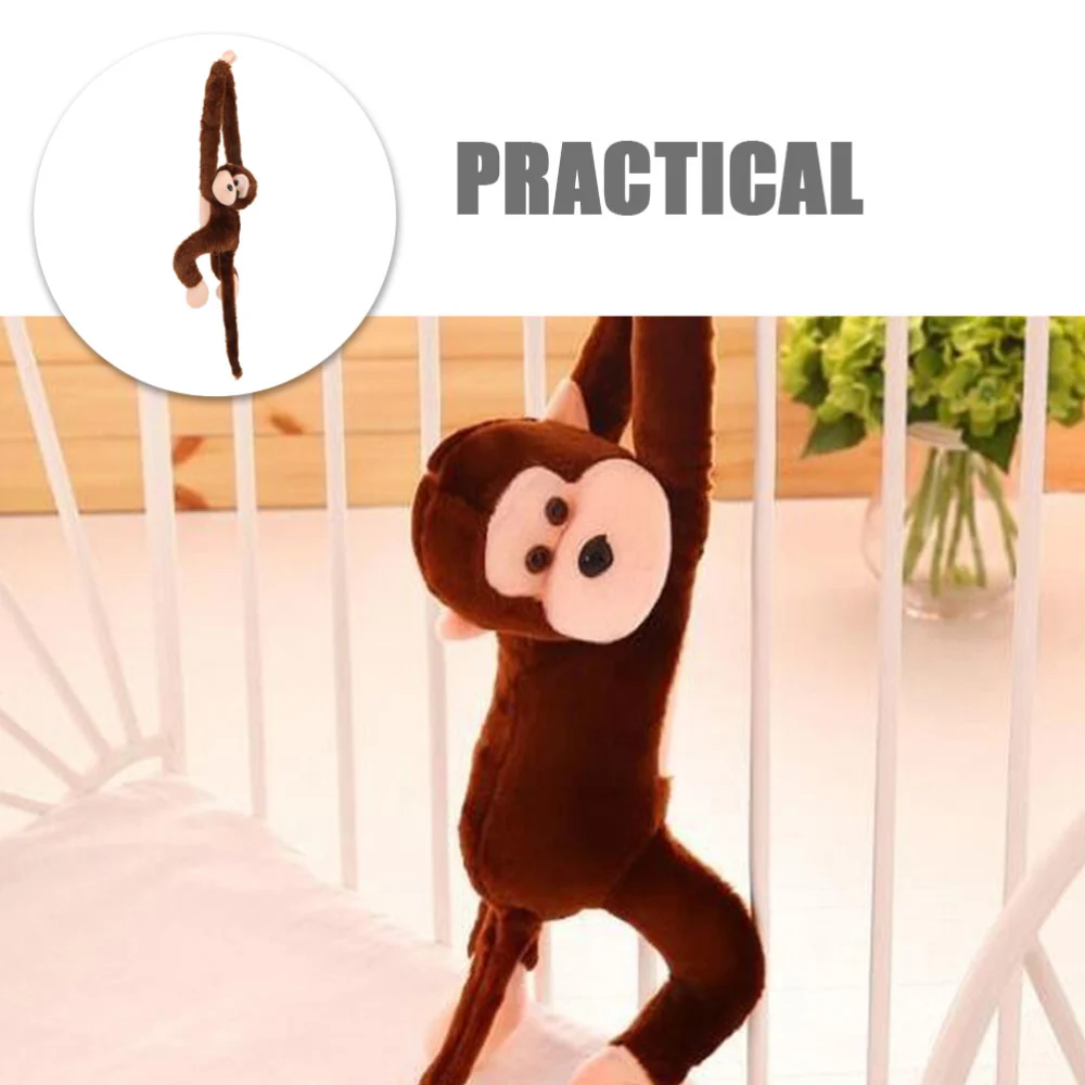 Hanging Monkey Toy Stuffed Animal Monkey Toy Hanging Plush Monkey Curtain Tie Back