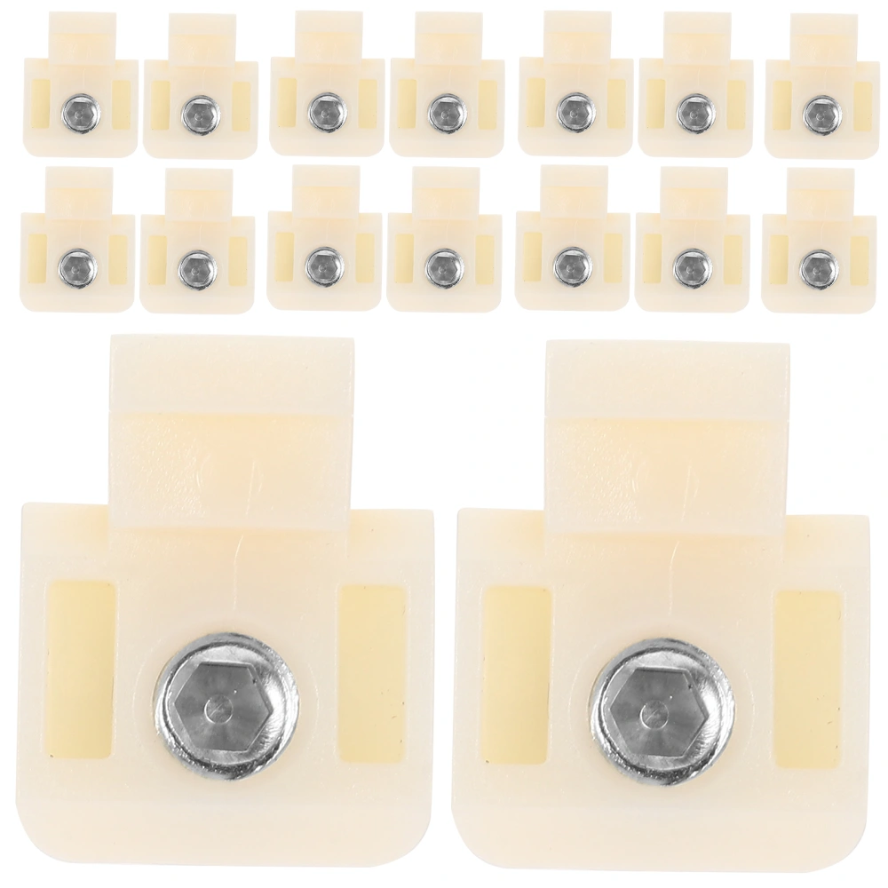 30Pcs Electronic Equipment Enclosure Box Base Screw Attachment Junction Box Replacement Base Screw