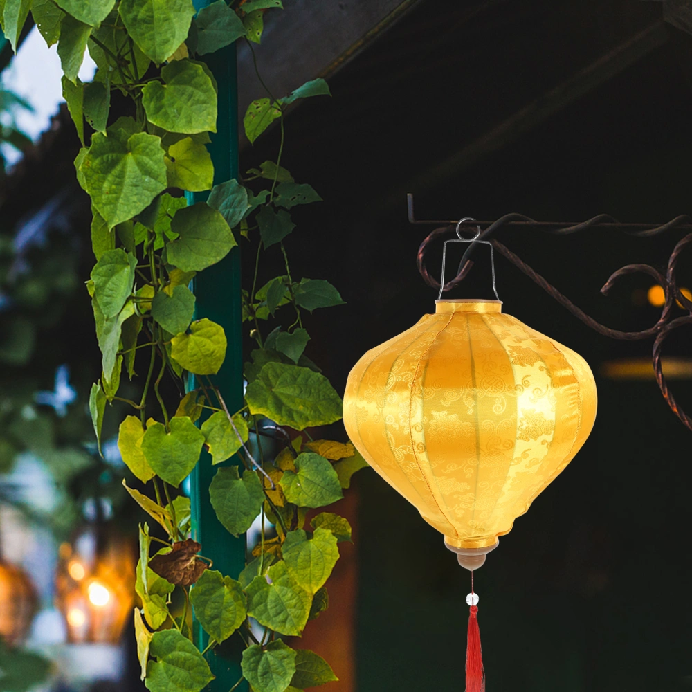 Wedding Lantern Vietnamese Hanging Lantern Outdoor Hanging Lantern Decor Tassel Lantern