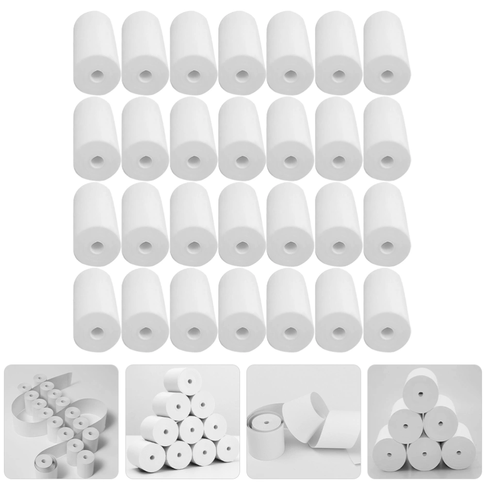 40 Rolls Multipurpose Thermal Paper Supermarket Till Rolls Thermal Cash Register Printing Papers Rolls