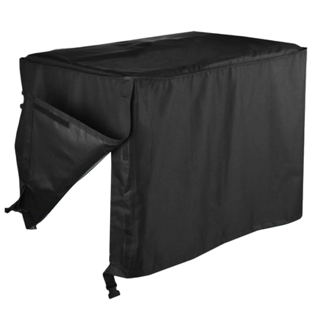 1Pc Waterproof Universal Generator Cover Rectangular Cover for Outdoor Garden Generator Protection Black (81 x 61 x 61 cm / 32 x 24 x 24 inch)