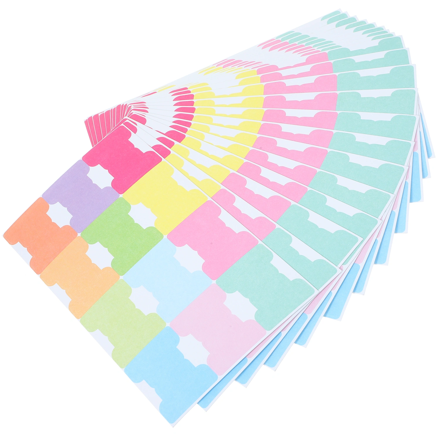 20 Sheets of Page Markers Sticky Page Tabs Book Index Tabs Binder Book Sticky Tabs