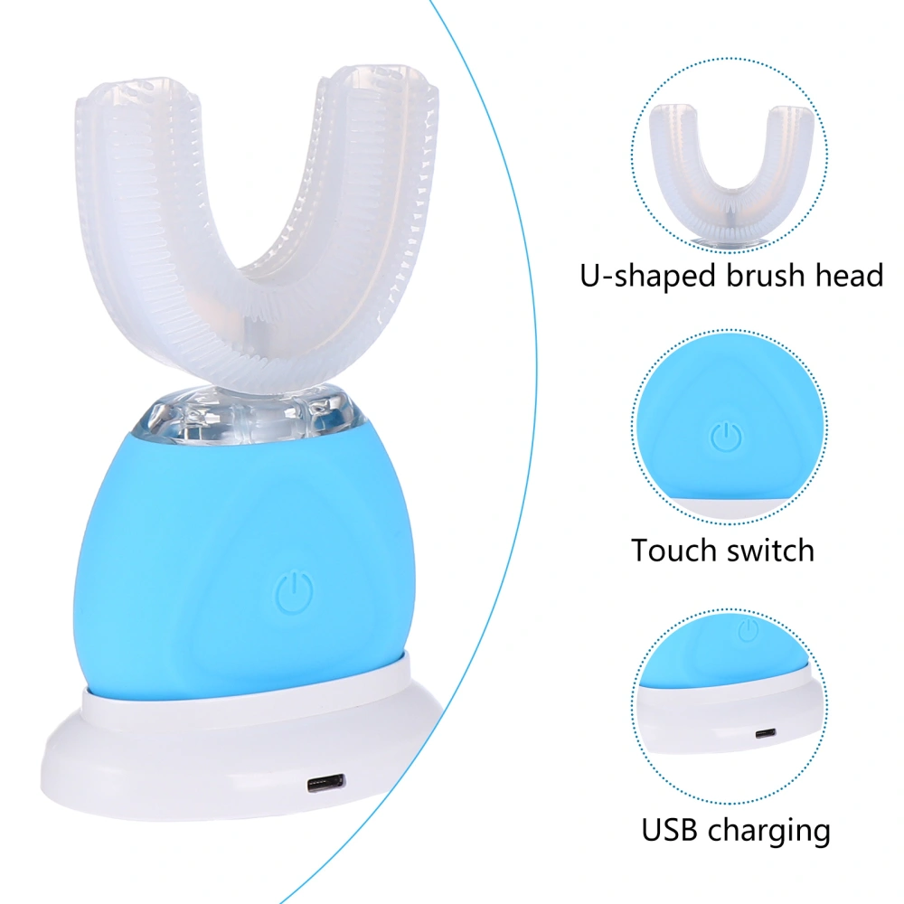 1 Set U-Shape Toothbrush Ultrasonic Electric Toothbrush Teeth Whitening Tool