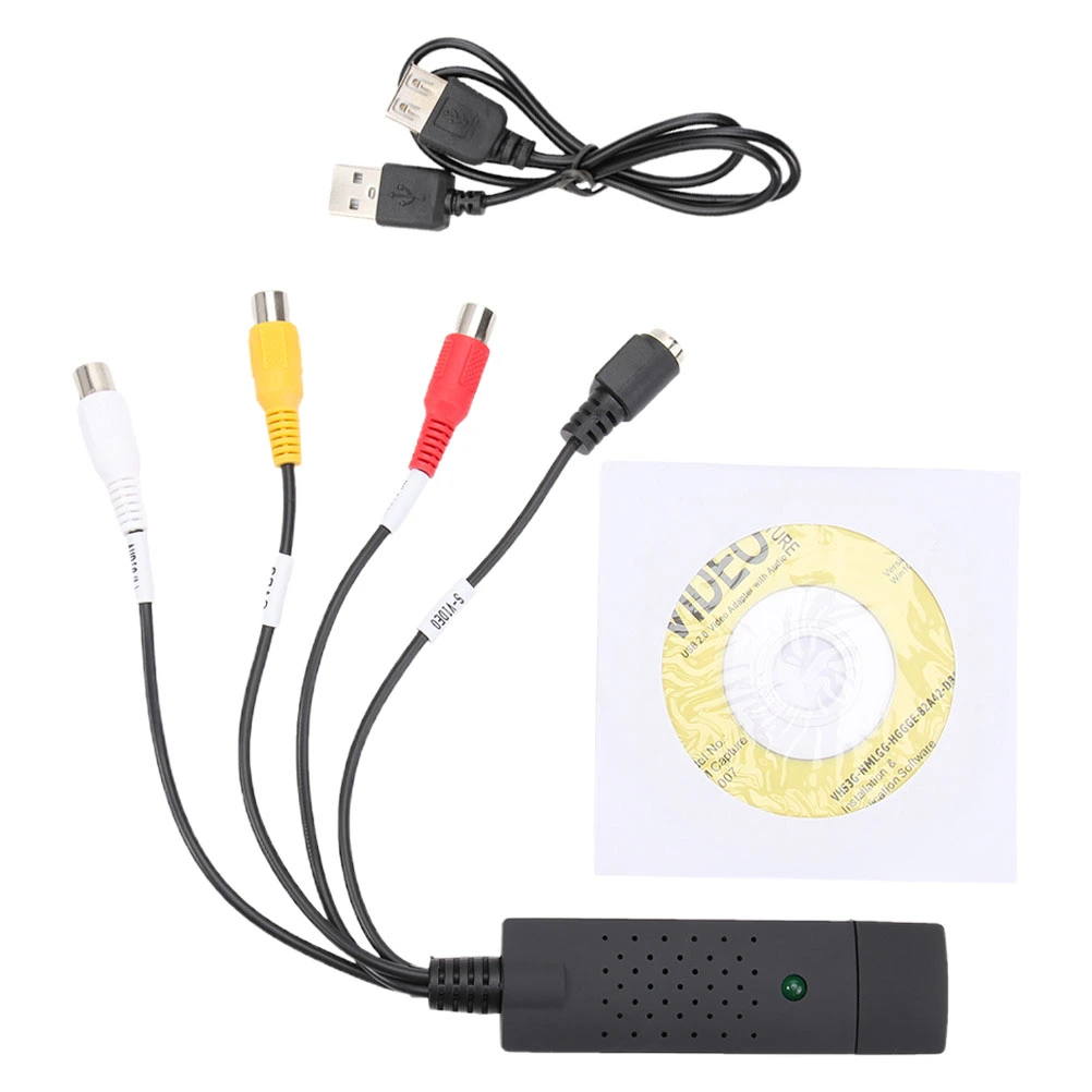 Video Capture Card USB Video Capture Card Vhs To Digital Converter Video Recorder