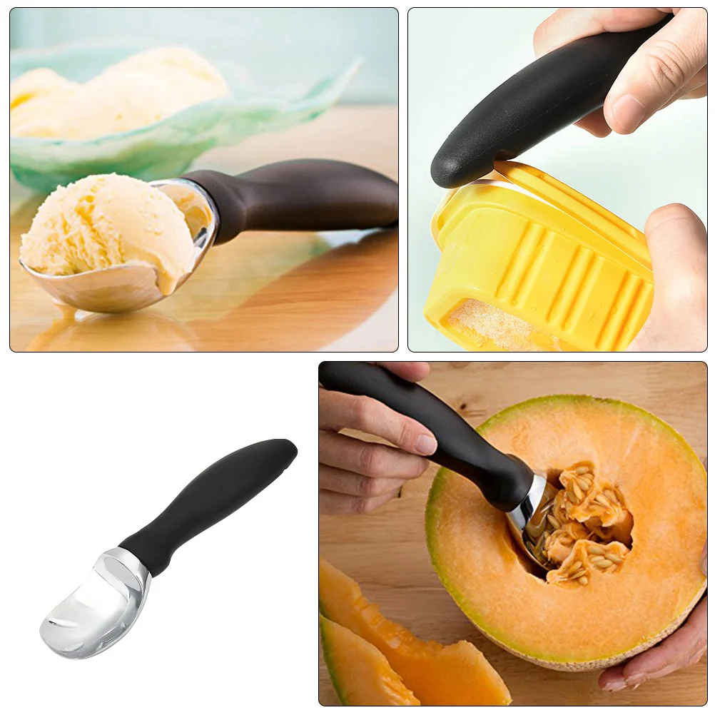 Melon Ball Maker Melon Ball Scoop Watermelon Spoon Metal Watermelon Spoon Ice Cream Spoon