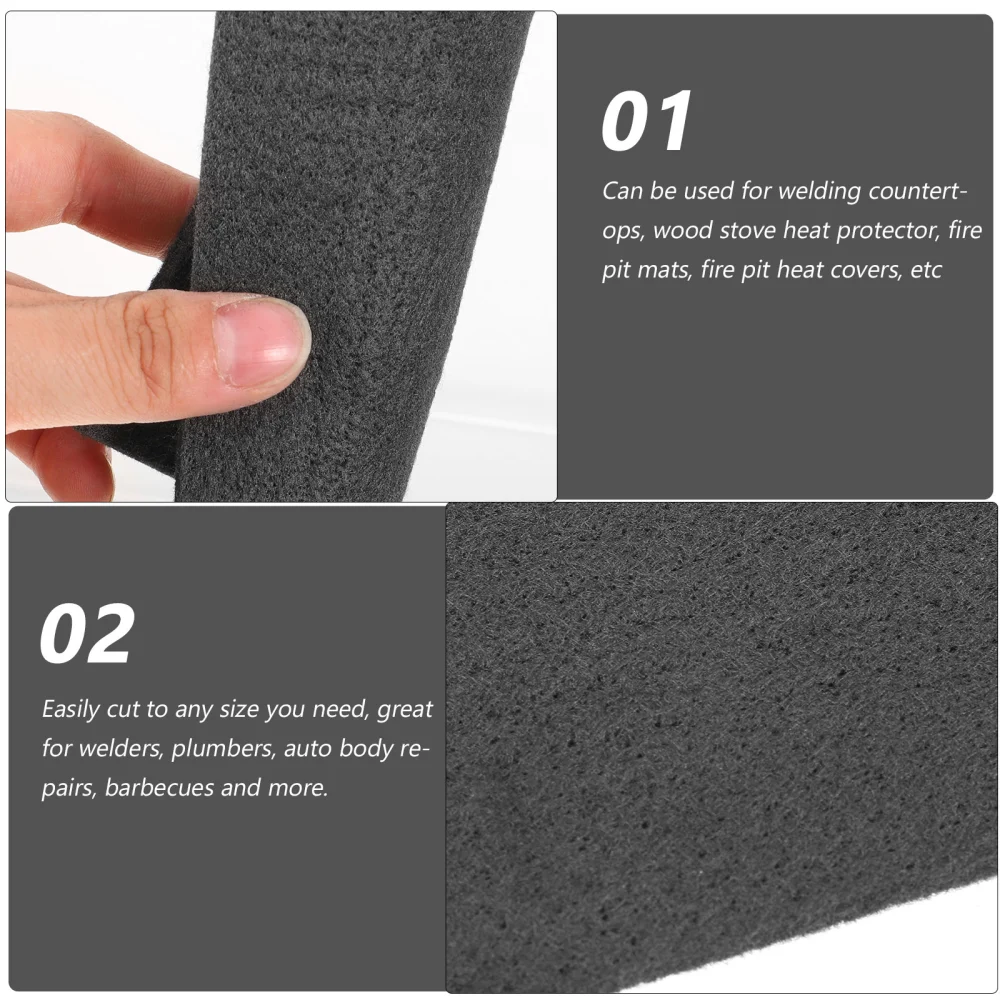 Carbon Felt Welding Blanket High Temperature Protection Carbon Felt Welding Felt