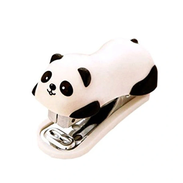 Panda Mini Desktop Stapler Hand Stapler Office Home Stapler