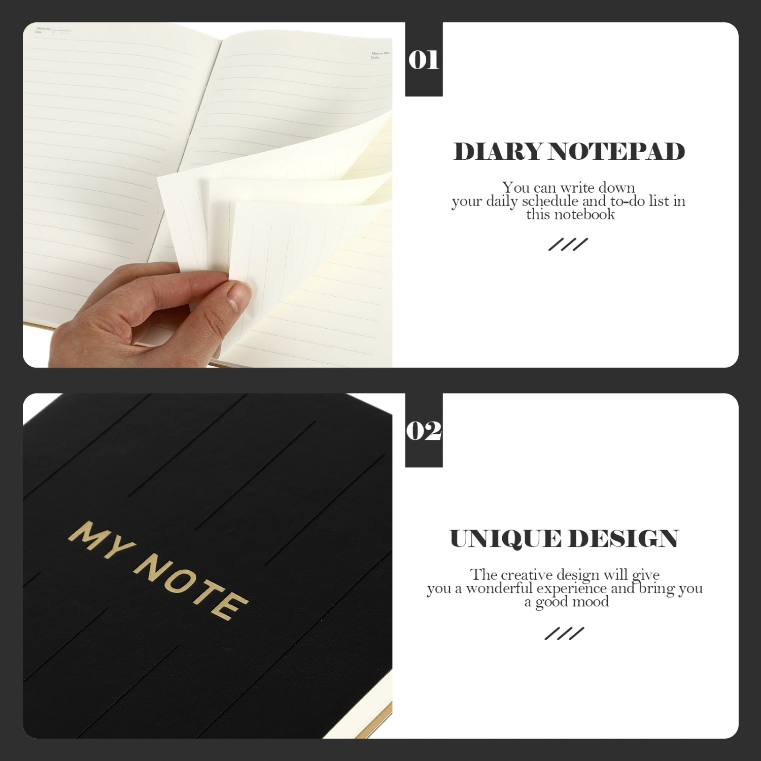 Writing Notebook Plan Book Diary Notepad Portable Writing Planner Notepad
