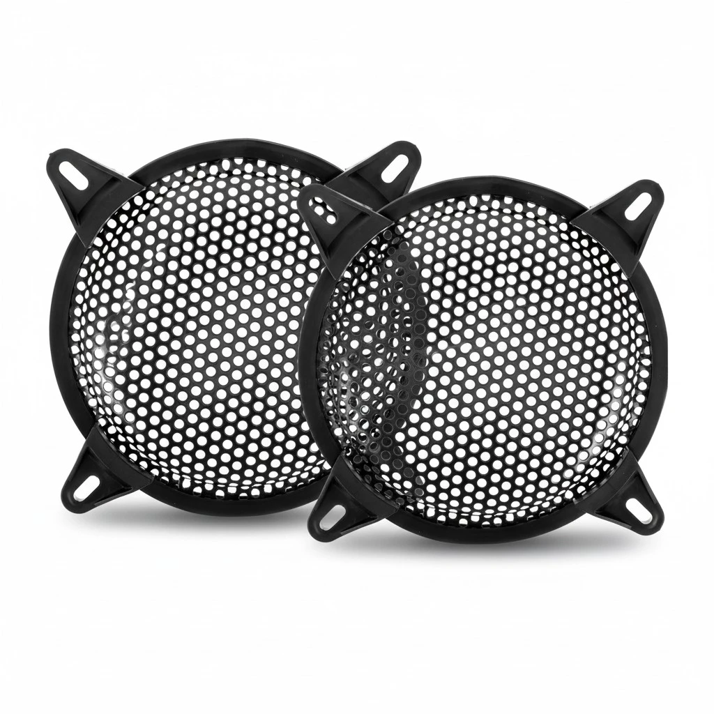 2pcs Car Speaker Grille Subwoofer Speaker Grill Car Speaker Cover Guard Speaker Accessories