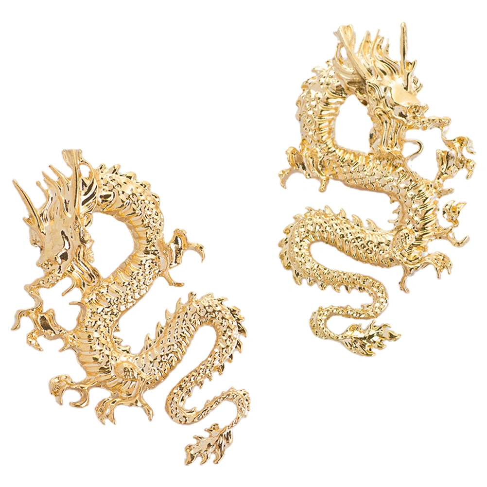 1 Pair Dragon Earrings Stud Earrings Women Earrings Vintage Earrings Ear Jewelry