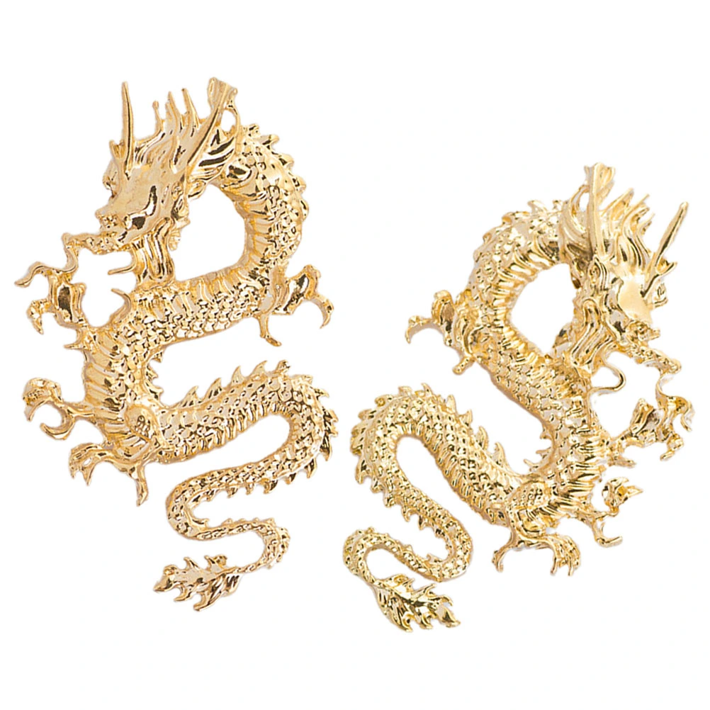 1 Pair Dragon Earrings Stud Earrings Women Earrings Vintage Earrings Ear Jewelry