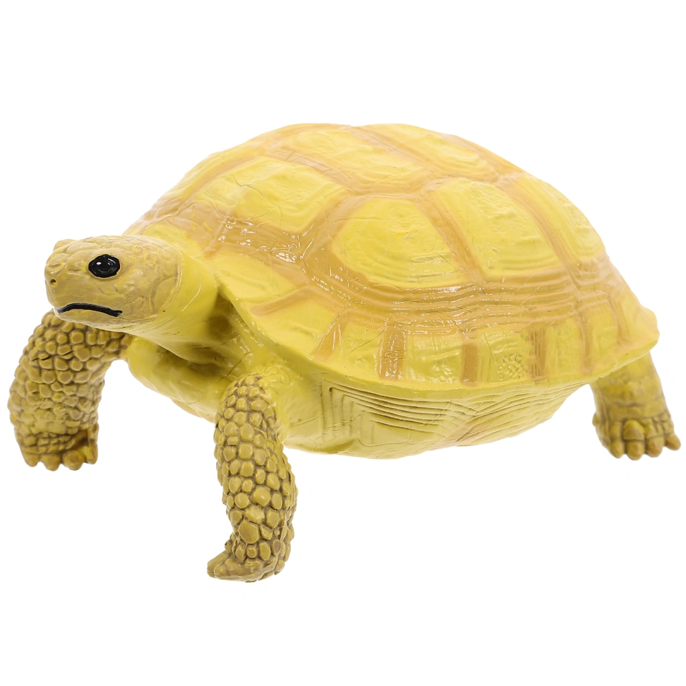 Plastic Turtle Toy Land Tortoise Model Land Tortoise Toy Tortoise Toy Cognitive Tortoise Model