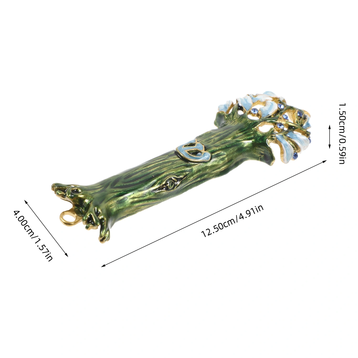 Mezuzah Decorative Door Accent Antique Door Decor Blessing Mezuzah Adornment with Scroll