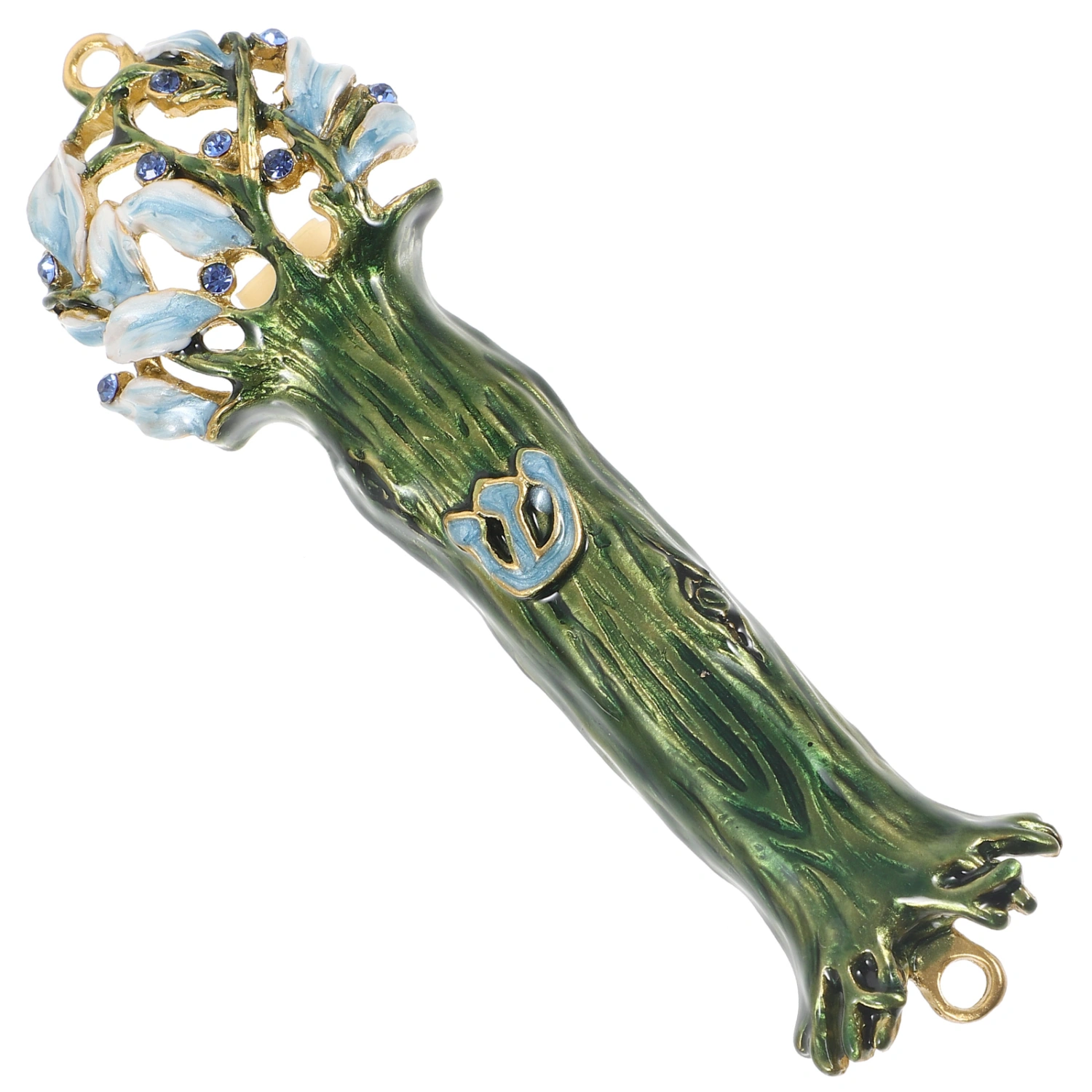 Mezuzah Decorative Door Accent Antique Door Decor Blessing Mezuzah Adornment with Scroll