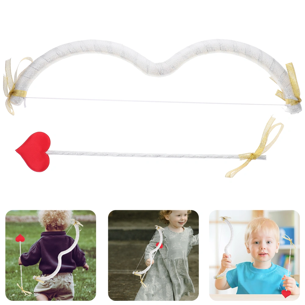 1 Set  Valentine's Day Cupid Bow Arrow Cupid Accessory Cupid Costume Cupid Bow Arrow Kit