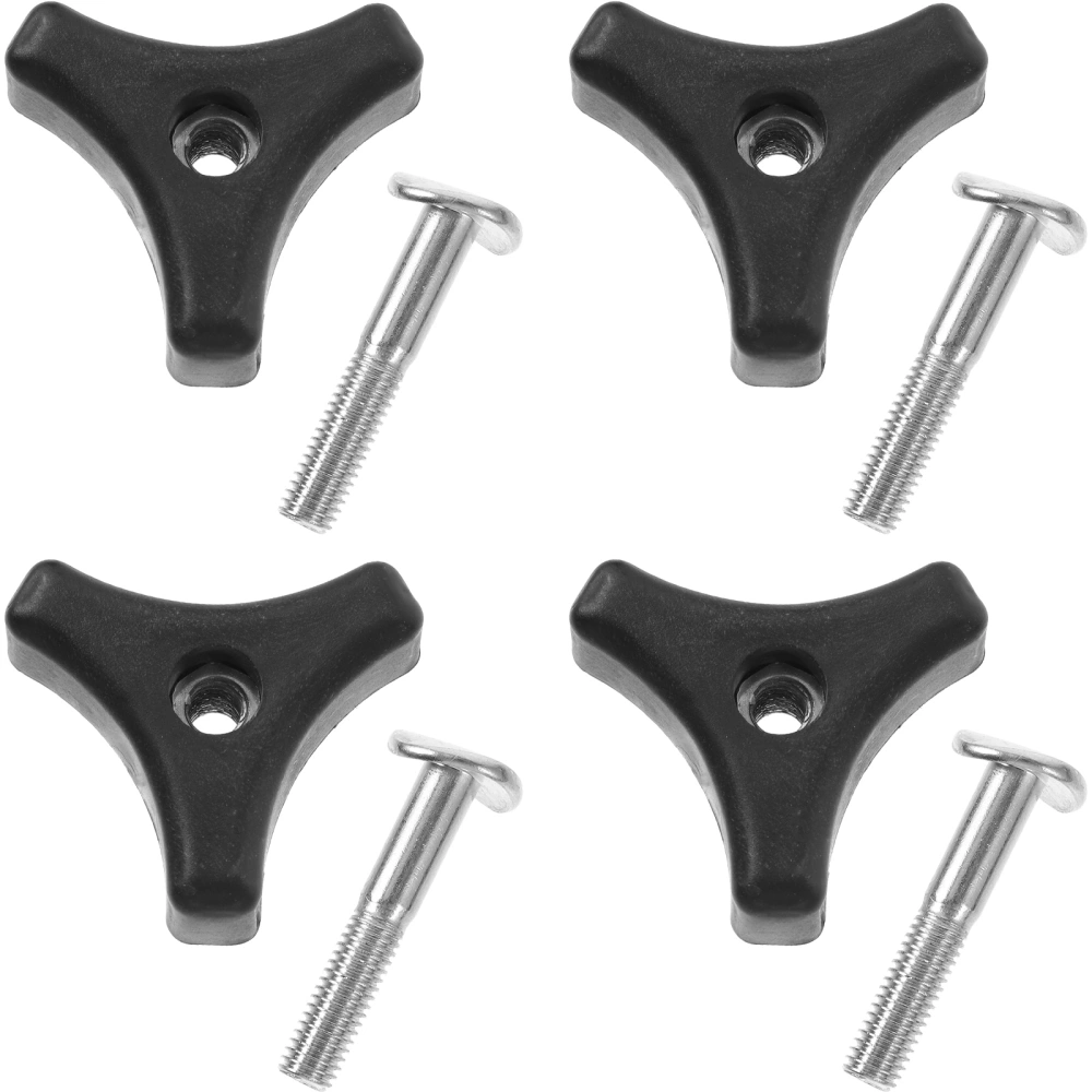 4 Sets Lawnmowers Handle Universal Lawnmowers Handle Triangle Knob Handle