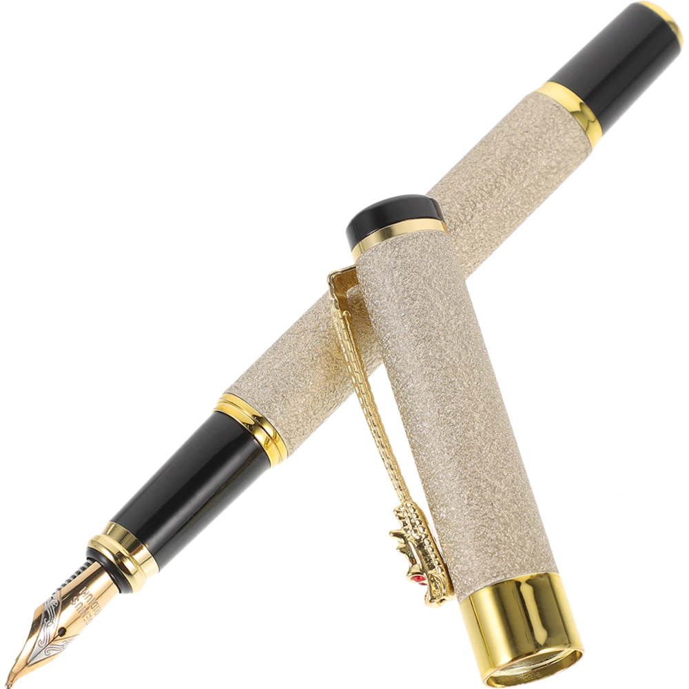 Metal Fountain Pen Writing Pen Fountain Pen Students Stationery Calligraphy Fountain Pen