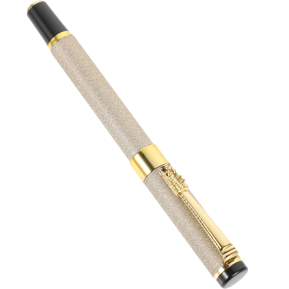 Metal Fountain Pen Writing Pen Fountain Pen Students Stationery Calligraphy Fountain Pen