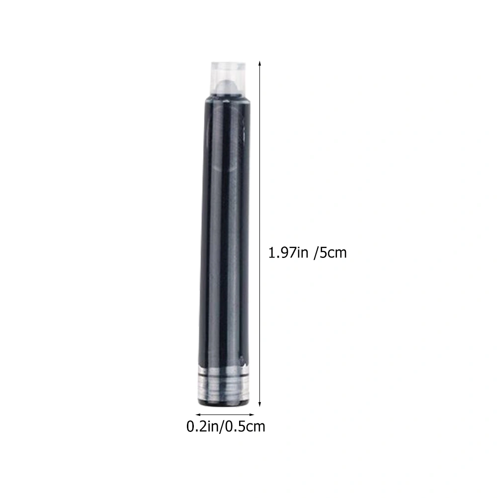 4 Bags Universal ink Cartridges Smooth Writing Fountain Pen Ink Refills Portable Pen Ink Cartridges
