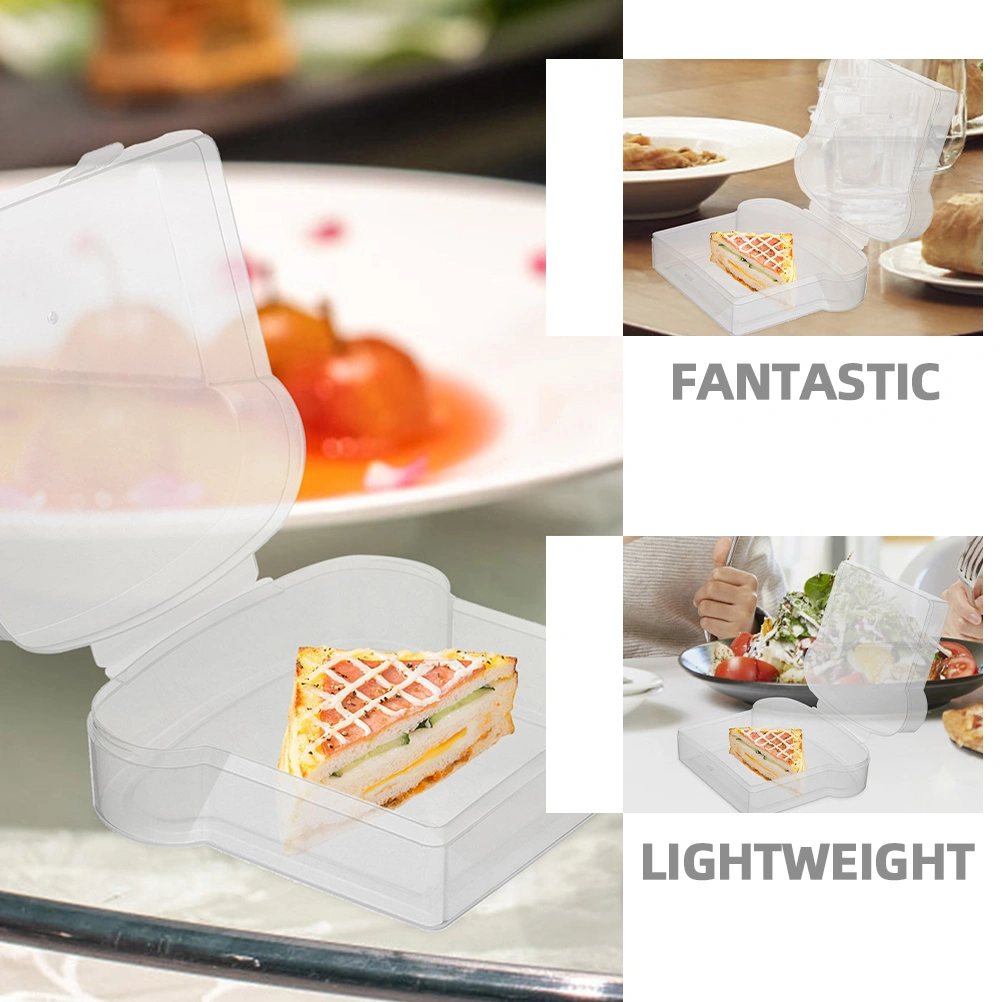 2pcs Toast Boxes Leakage-proof Bread Preservation Storage Boxes Bread Containers