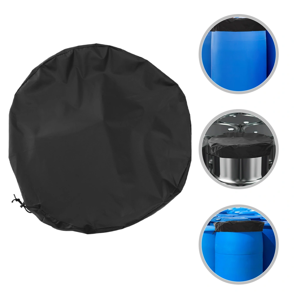 Gallon Drum Lid Cover Oxford Cloth Gallon Bucket Cover Gallon Barrel Dust Cover with Drawstring