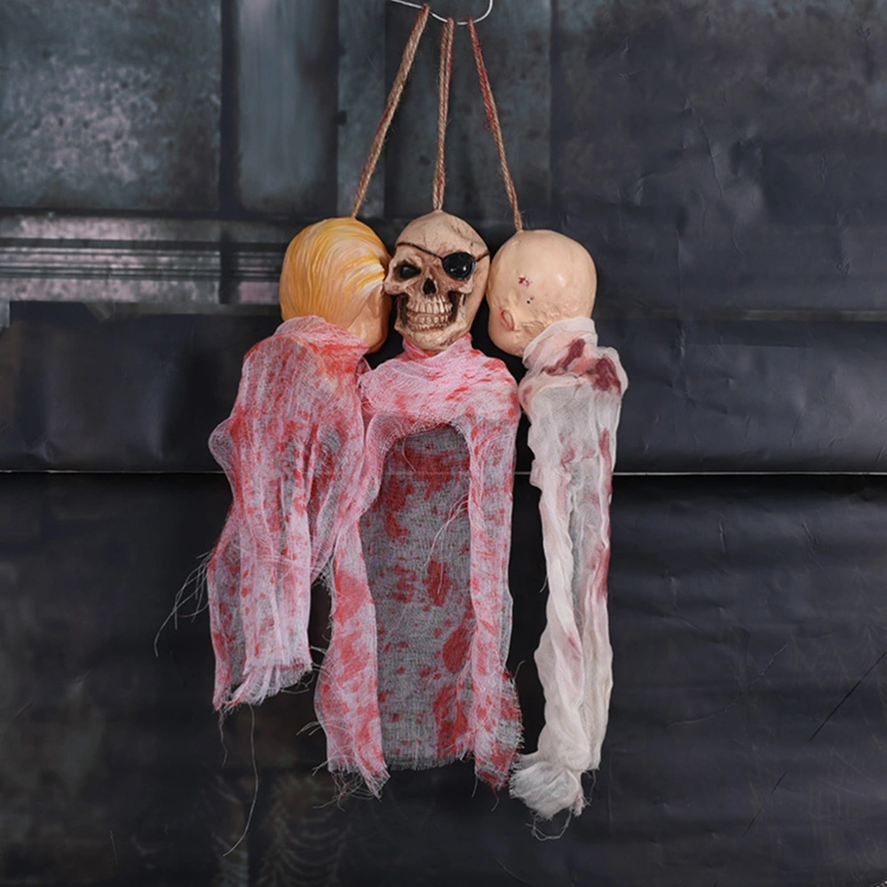 3PCS/Set Halloween Decoration Hanging Tool Haunted House Secret Room For Bar Party Celebreation Use