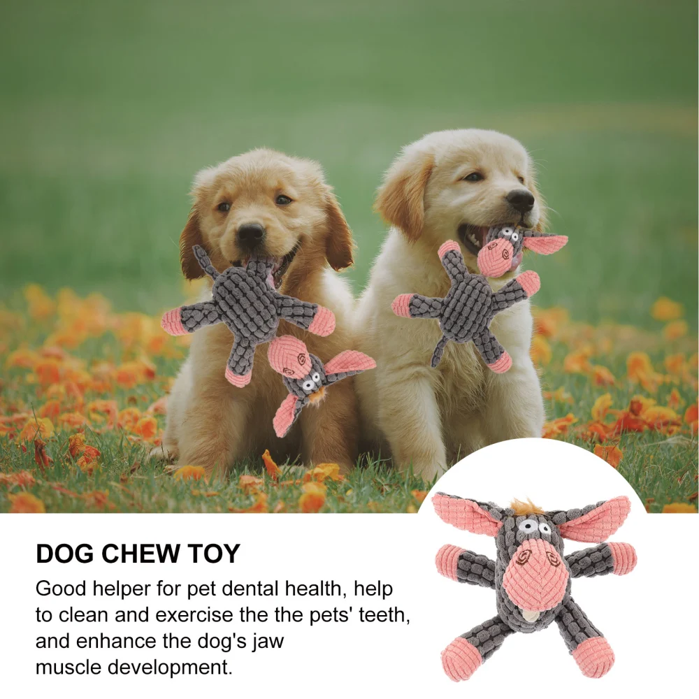 1Pc Funny Sound Pet Plaything Dog Chew Toys Animal Shape Pet Molar Bite Toy